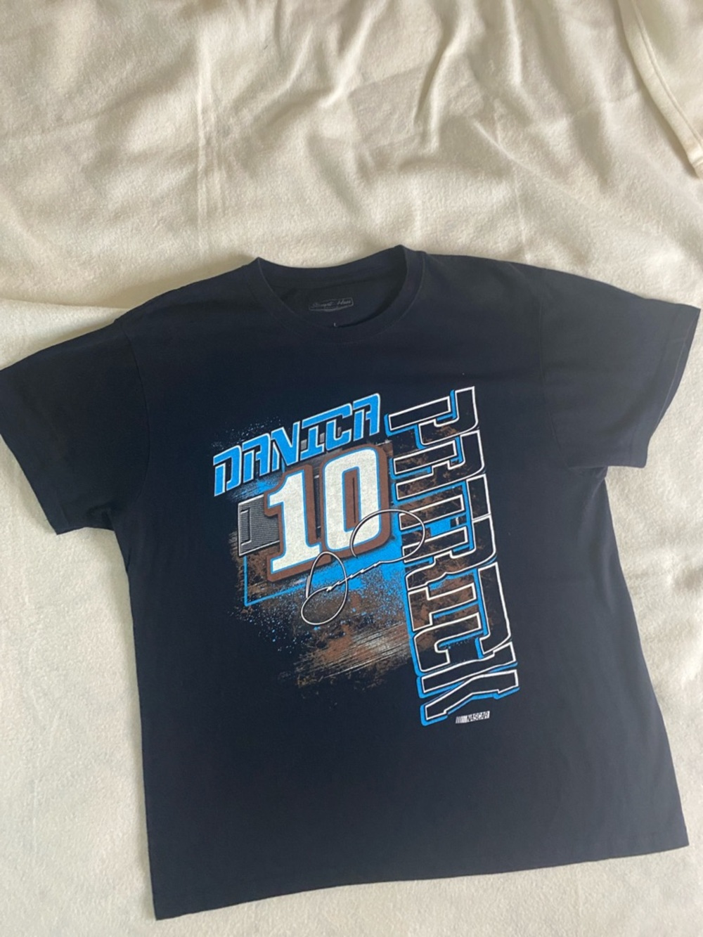 Stewart Haas 2017 Danica Patrick Nascar Black L T Shirt